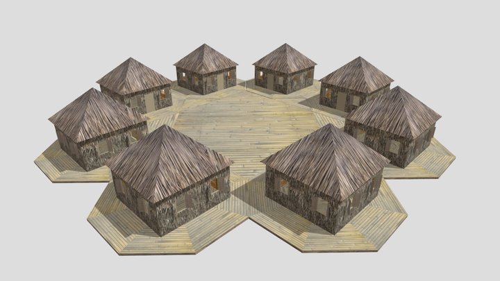 Lizardman Quad 3D Model