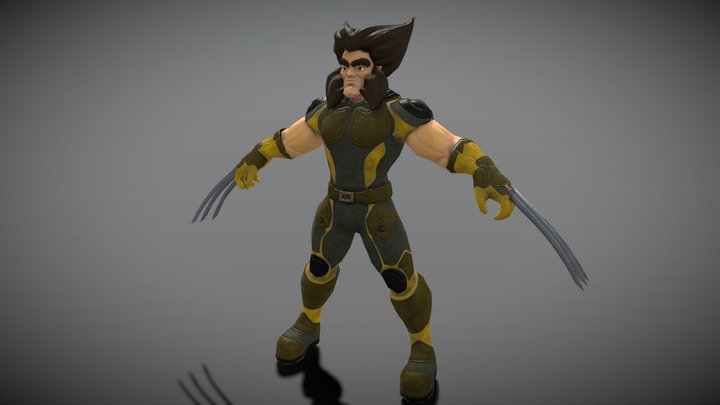 Wolvy 3D Model