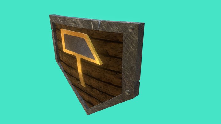 Dwarven Shield 3D Model