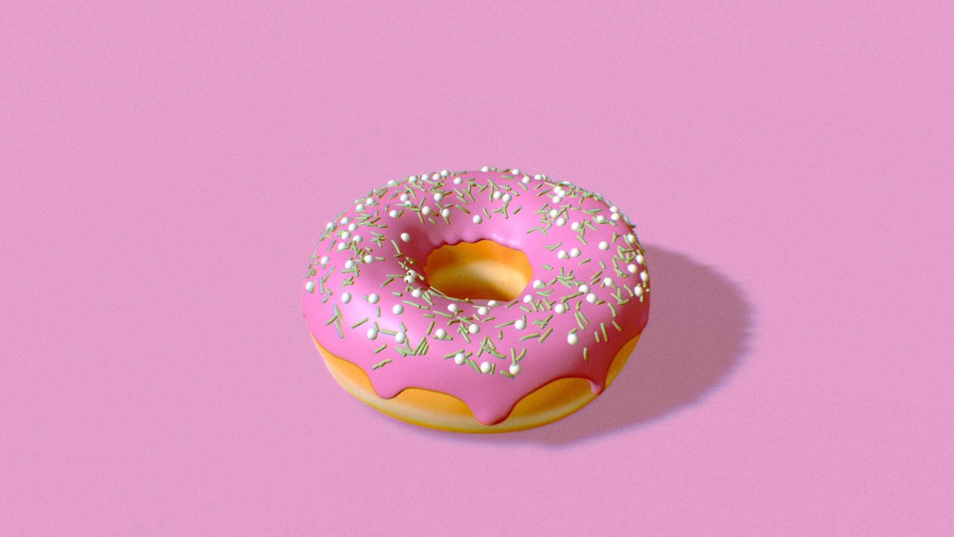 Pink Donut