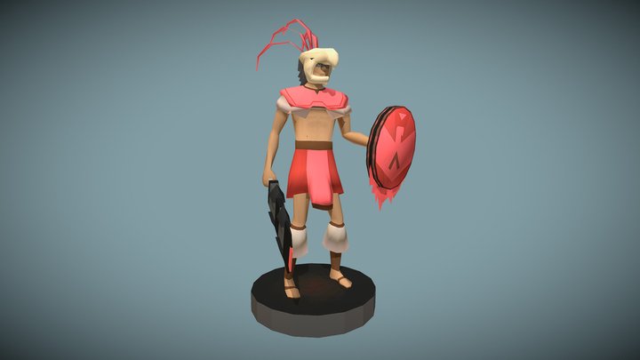 Ancient Soldier 3D Model