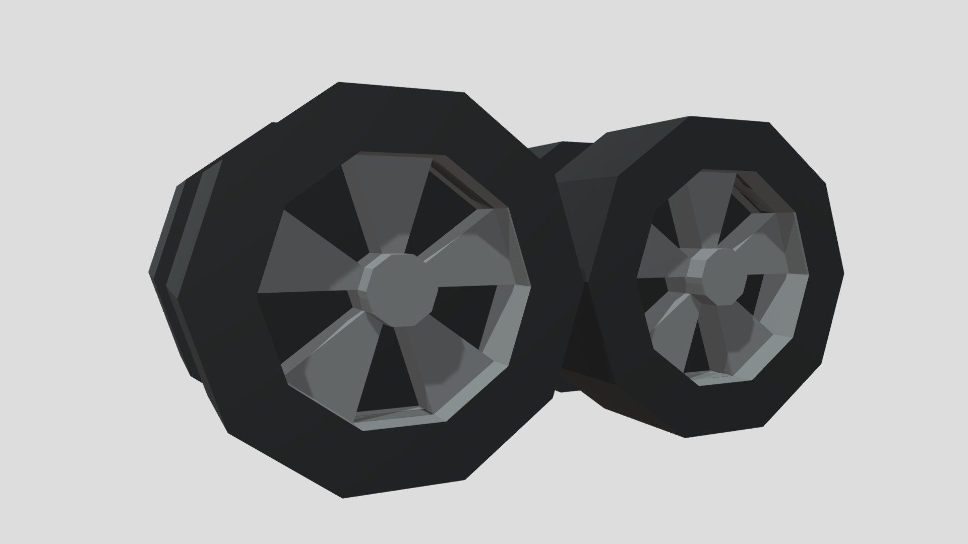 Low Poly Car Rims