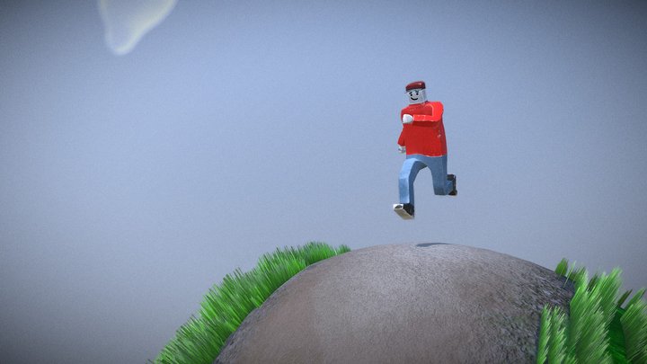 Mr Default2 World 3D Model