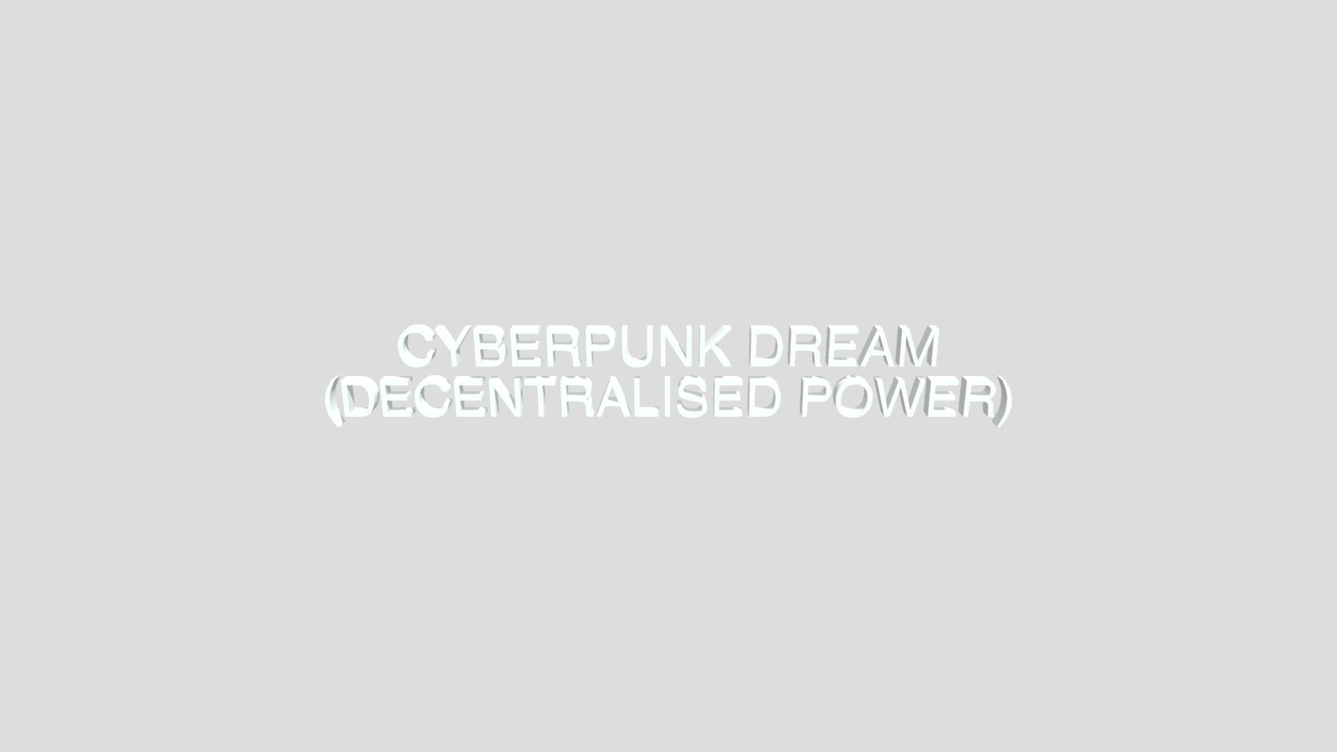CYBERPUNK DREAM