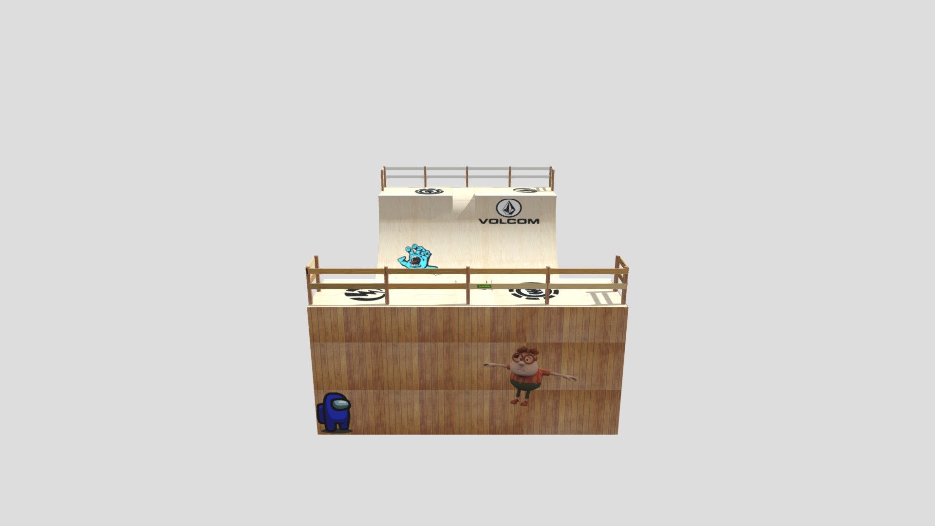 DIG-4780 Halfpipe Ramp Project UV