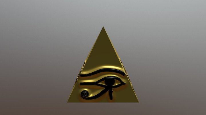 Pyramid Obj 3D Model