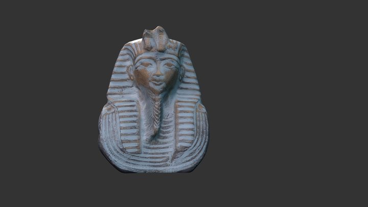 Egyptian Face Mask 3D Model