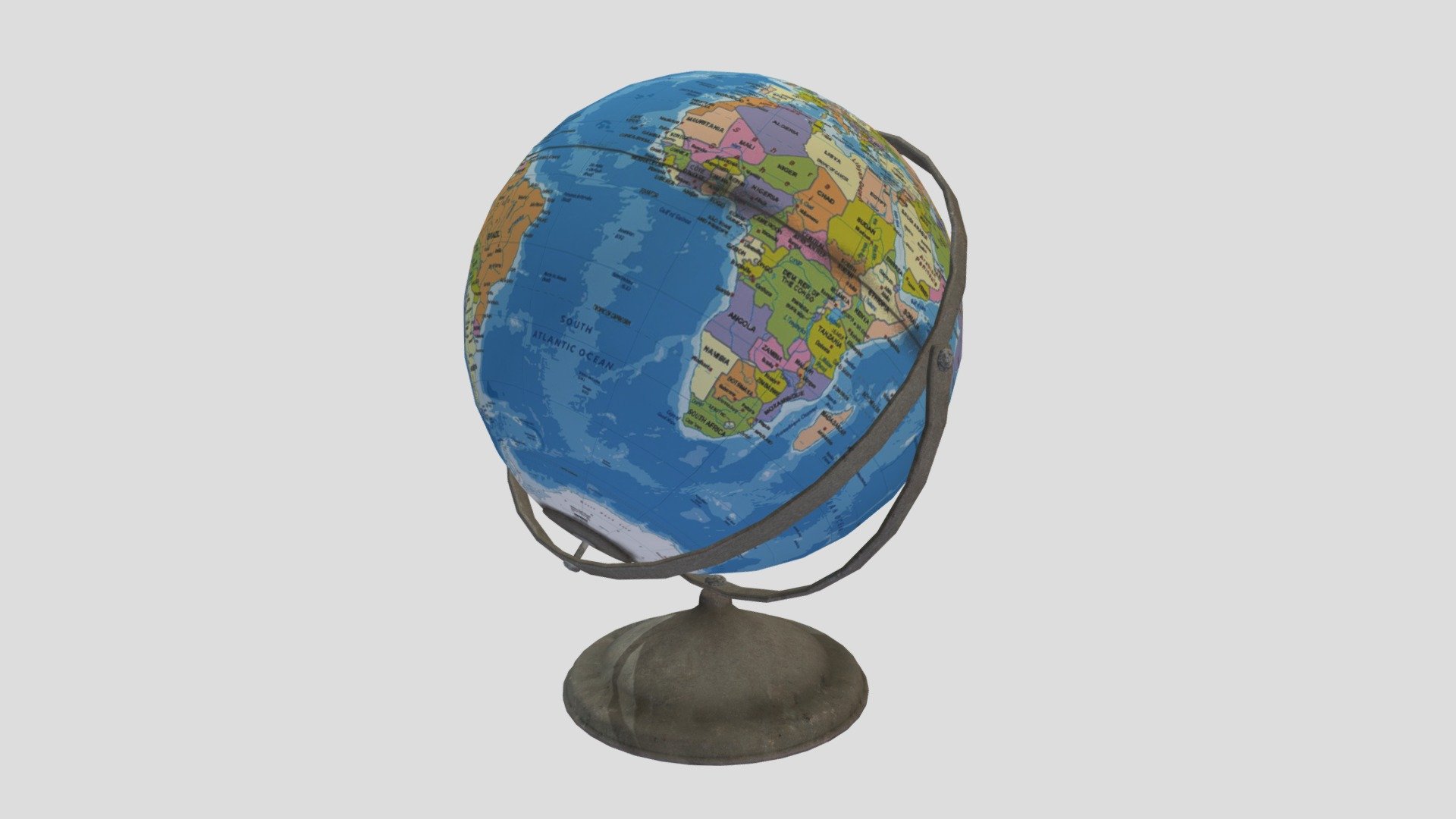 Globe - Buy Royalty Free 3D model by trish.j2109 [4aa10da] - Sketchfab ...