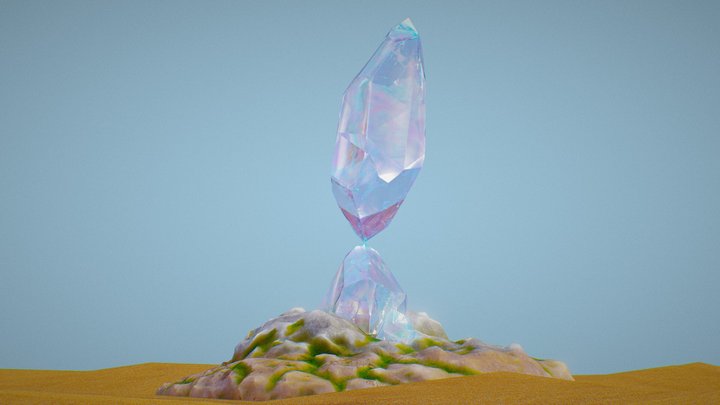Möbius Crystal 3D Model