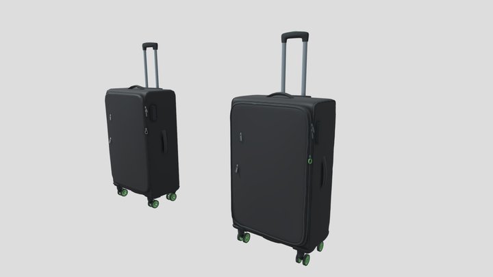 Week 14 - Luggage Hp V2 3D Model