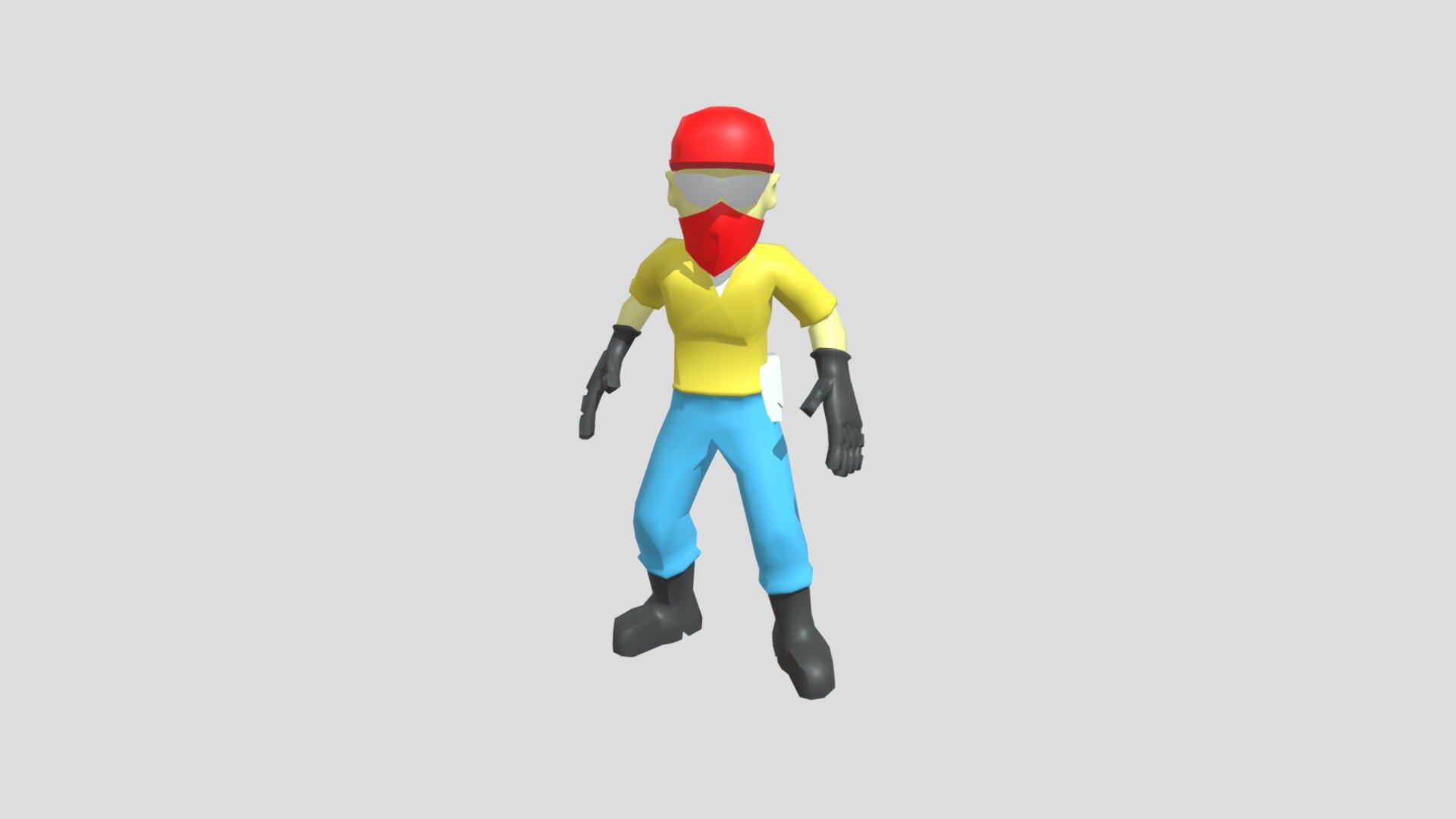 Anti Robot Male1 - Download Free 3D model by Zachary Kirchens (@yktg_zx ...