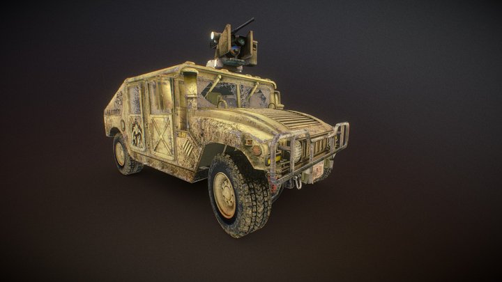 WAR MACHINE 3D Model