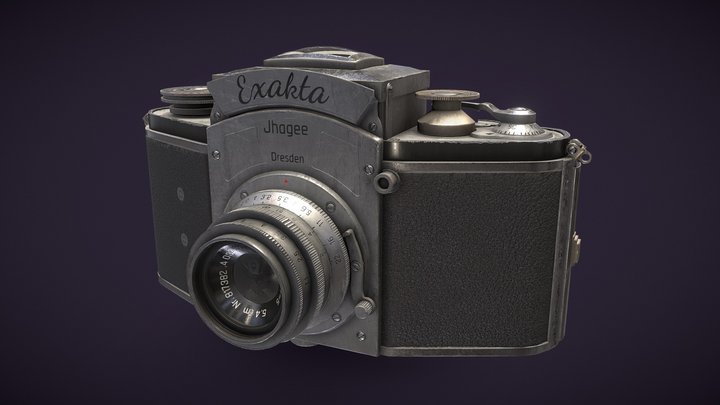 Kine Exakta I 1936 Camera 3D Model