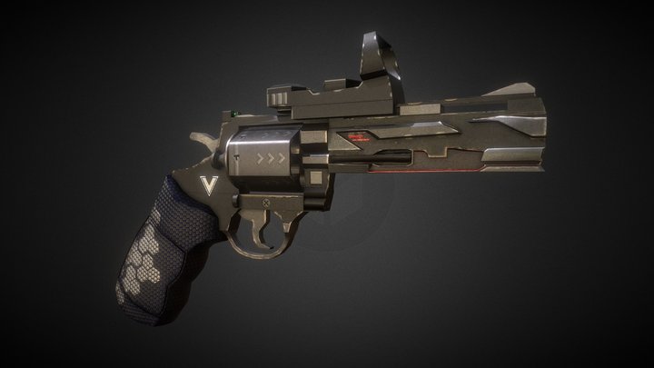 Revolver 3D models - Sketchfab