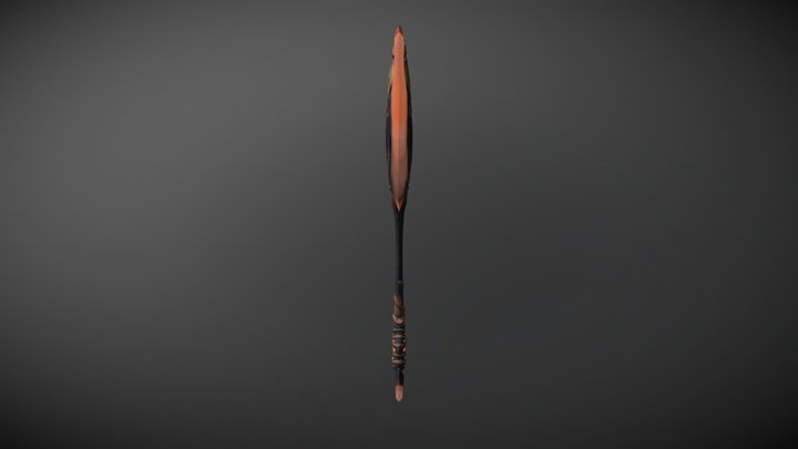 Stylized Axe 3D Model