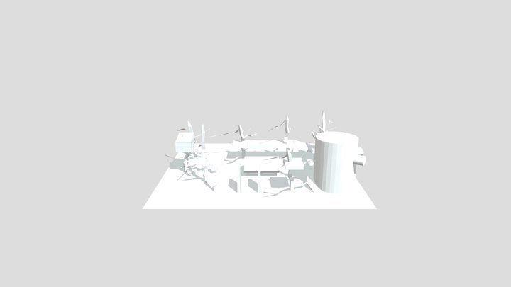 gorilla tag forest 3D Model