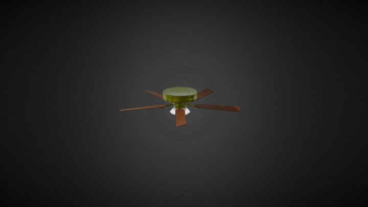 Ceiling Fan 3D Model
