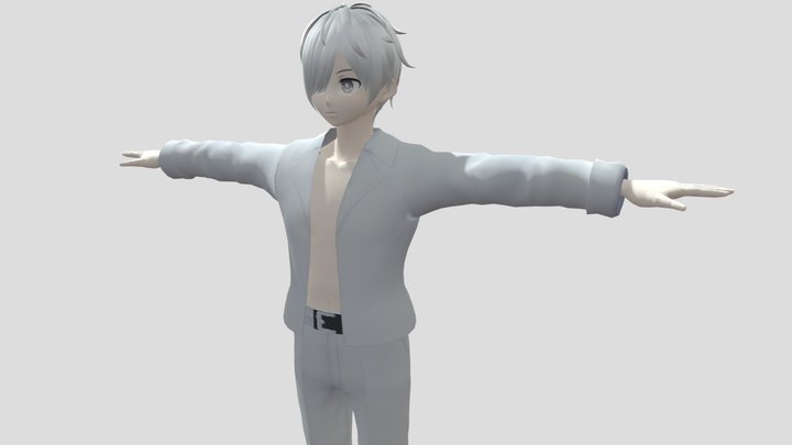 【Anime Character / alex94i60】Akira (Free) 3D Model
