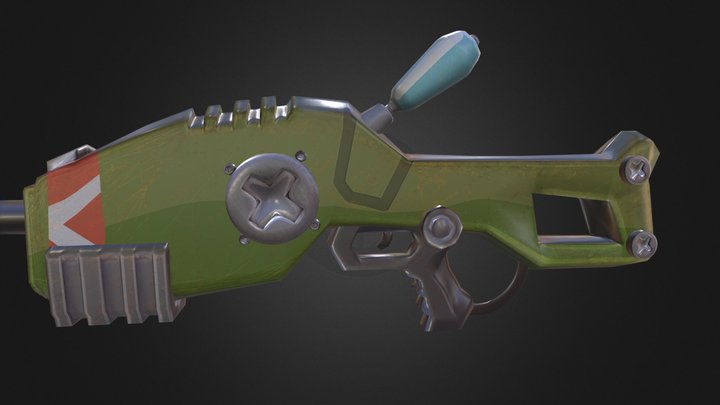 MatHanOne Gun 3D Model