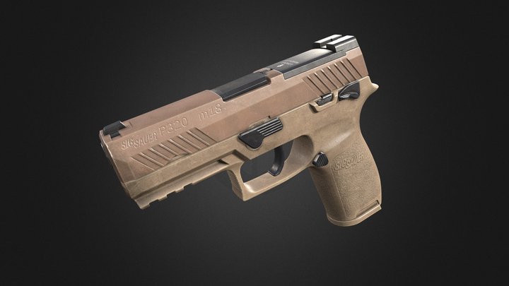 SIG P320 M18 3D Model
