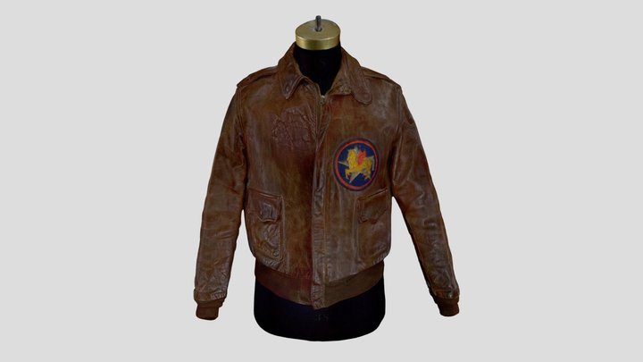A-2 Flying Jacket 3D Model