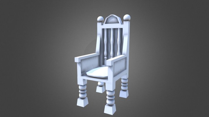 Throne 3D Model