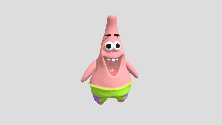 Patrickstar 3D Model