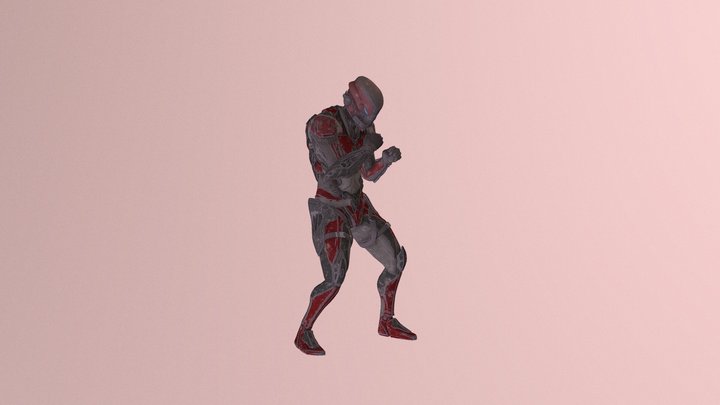 Bouncing Fight Idle 3D Model