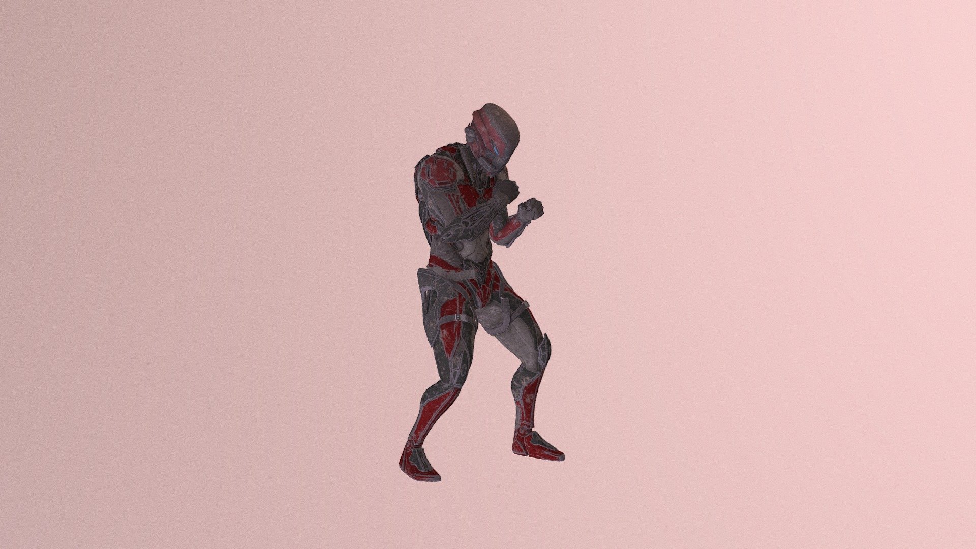 Bouncing Fight Idle 3D model by War Of Titans (waroftitans) [4aadb00] Sketchfab