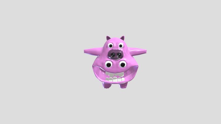 chef pigster from garten of banban 3D Model