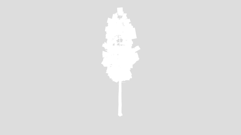 Large Evergreen Tree Mid Poly 2