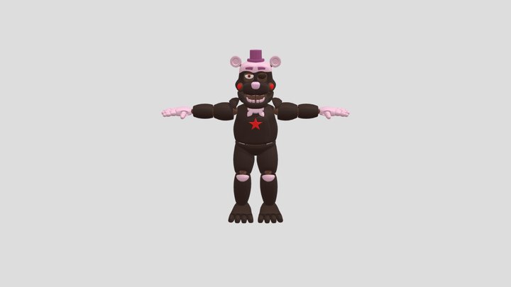 Fnaf hw2 lefty model 3D Model