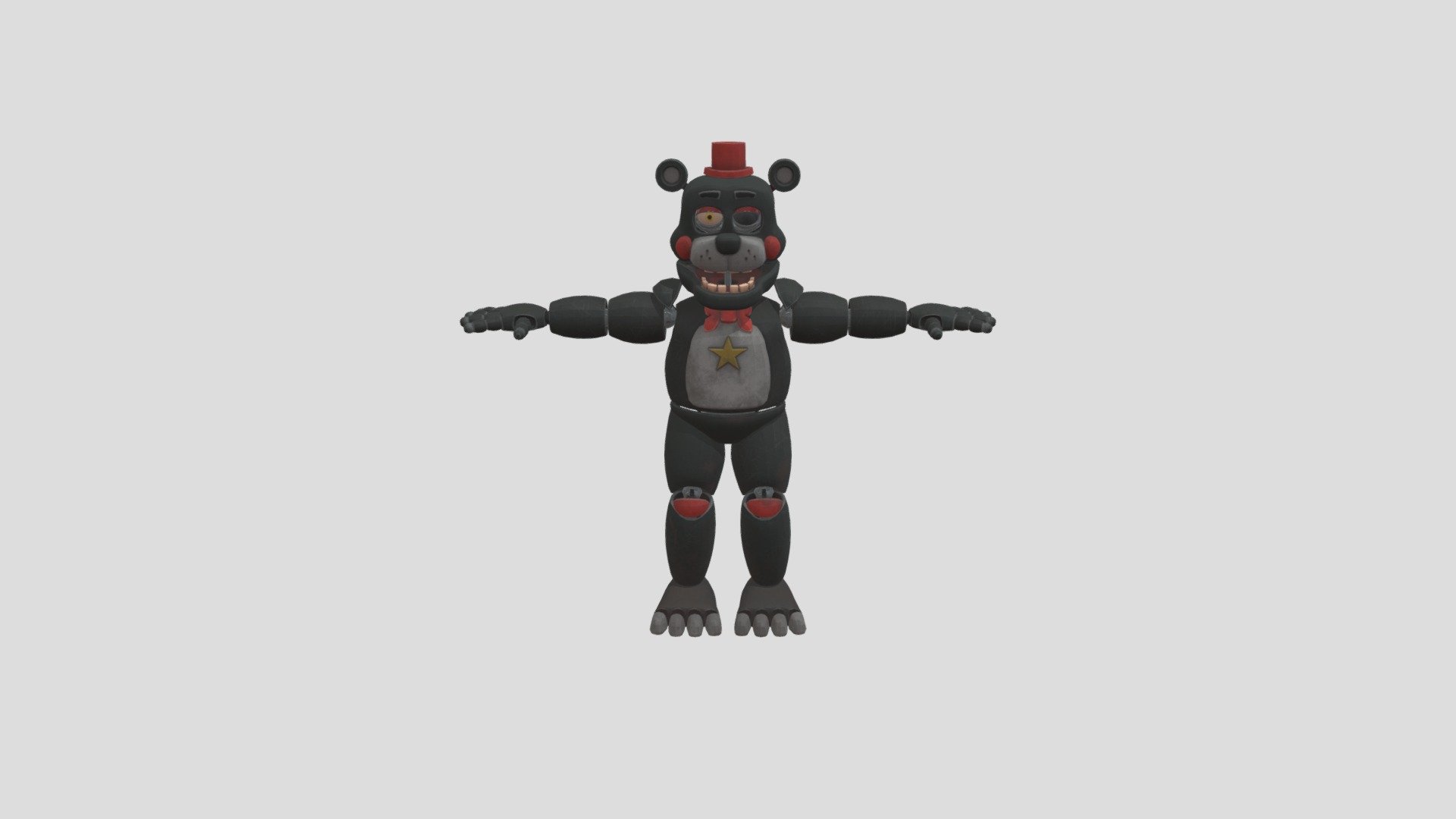 Fnaf Hw2 Lefty Model Download Free 3d Model By Shalonegamer 4aaf844