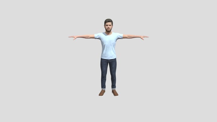 shaheen shah afridi 3D Model