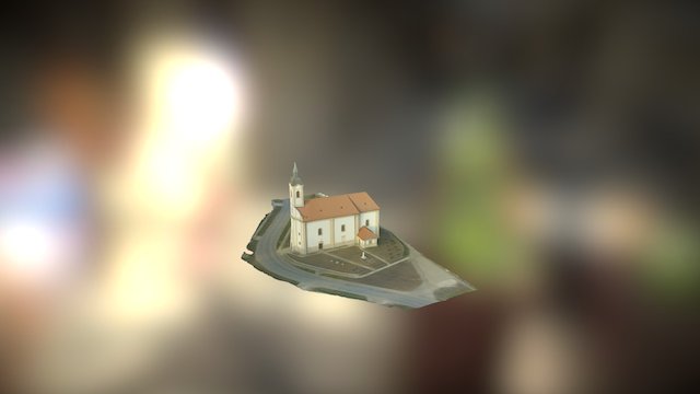 Szent Márton templom - Bágyogszovát 3D Model