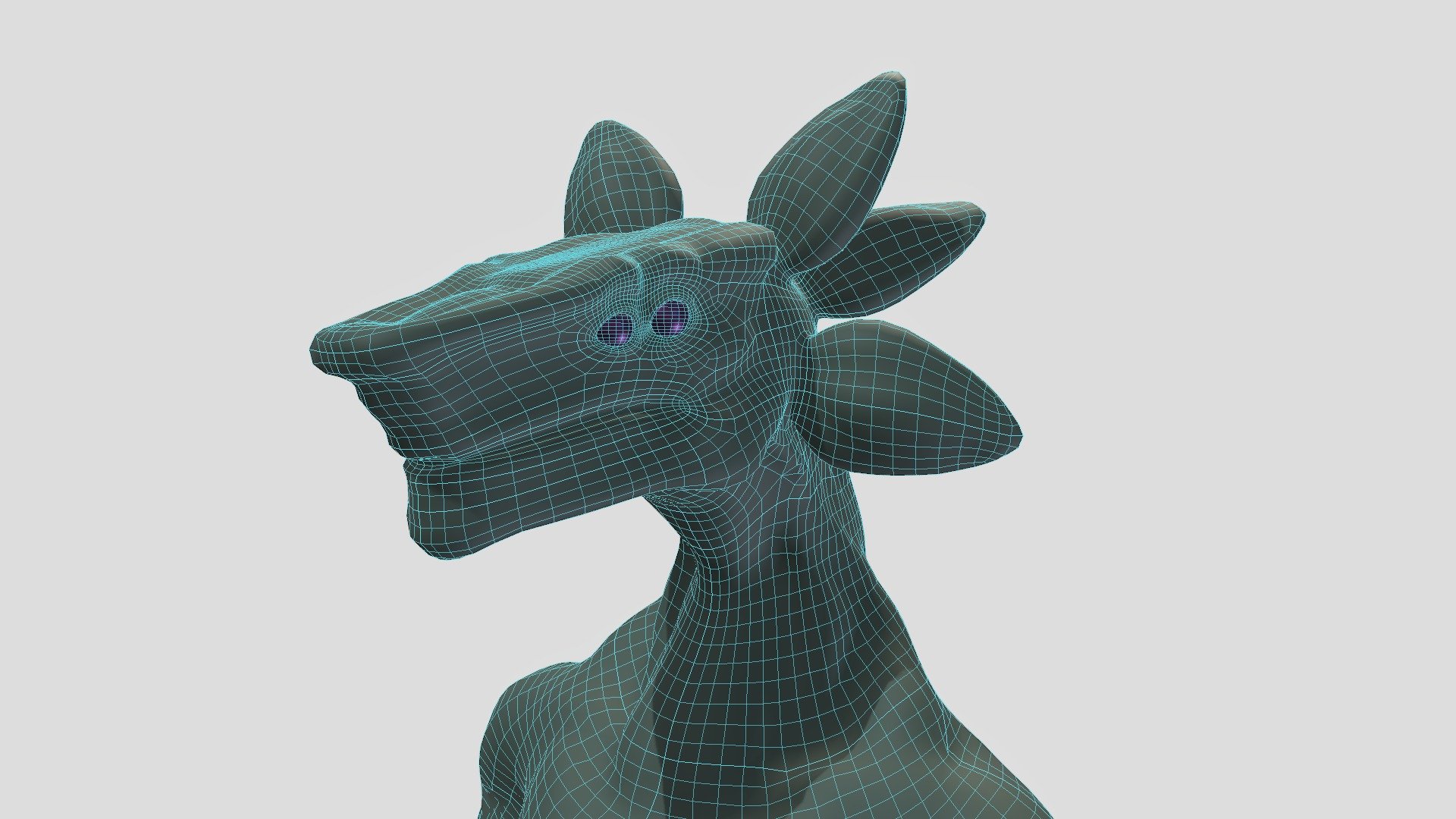 Ojamnbek - Retopology attempt 1