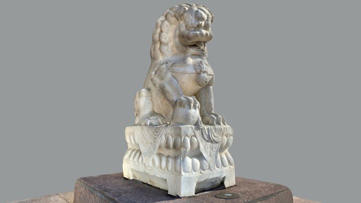 Crow Lion 3D Model
