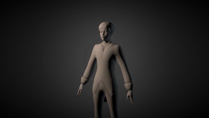 WIP 3D Character Model 3D Model