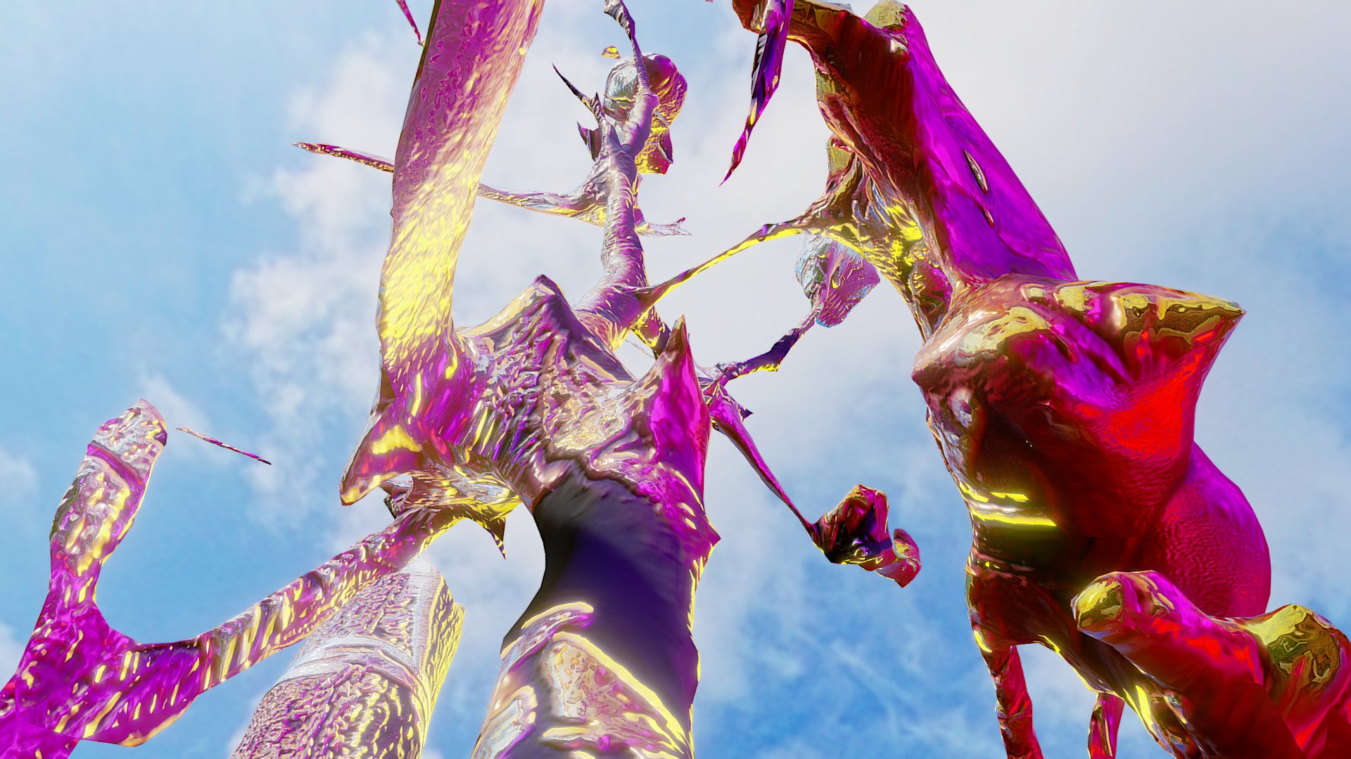 XR Life Death Interface Hologramm