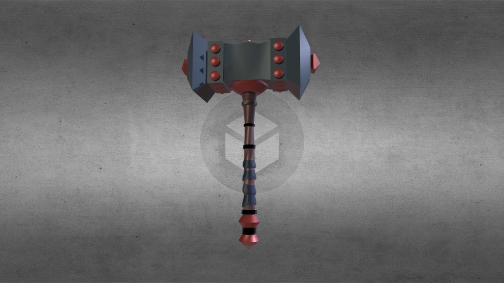 Lowpoly Mallet