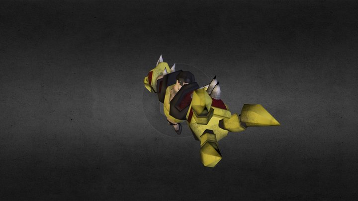 Toon DragonSlayer 3D Model