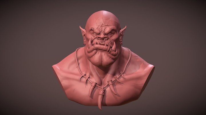 Garrosh Hellscream 3D Model