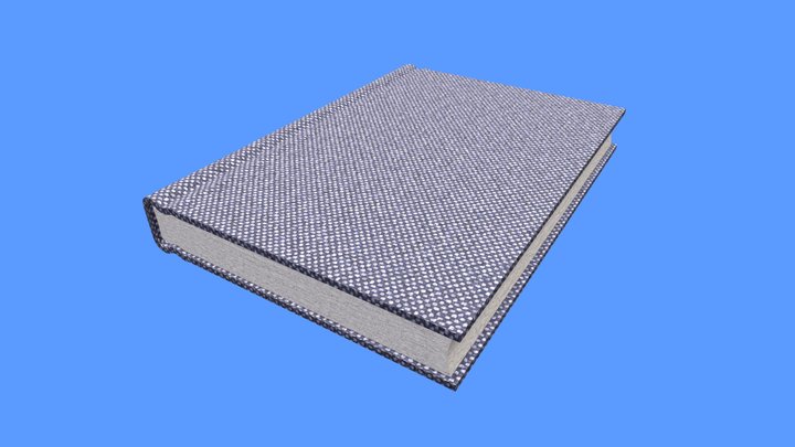 Blue Book 3D Model