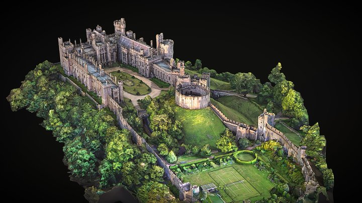 Arundel Castle 3D Model