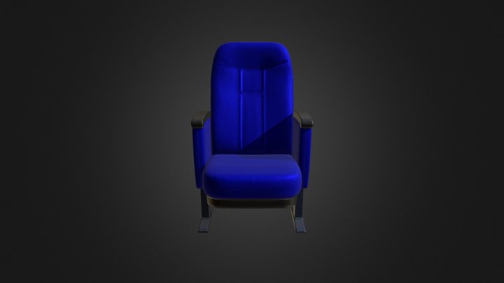 Театральное кресло "Лира" 3D Model