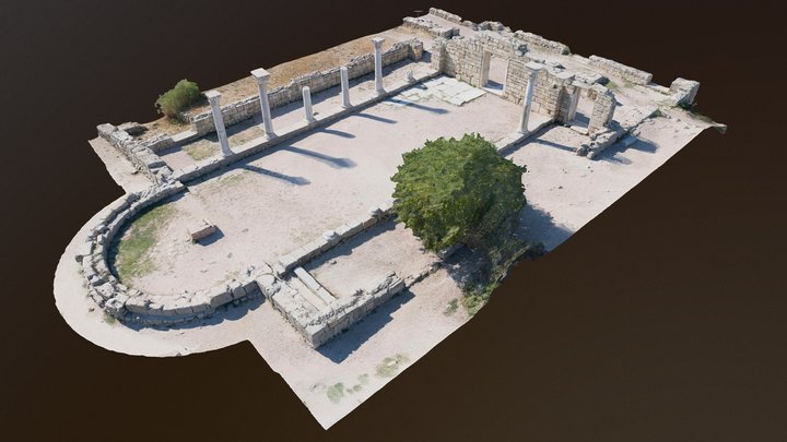 Church of Basilica, Chersonesus 3D Model