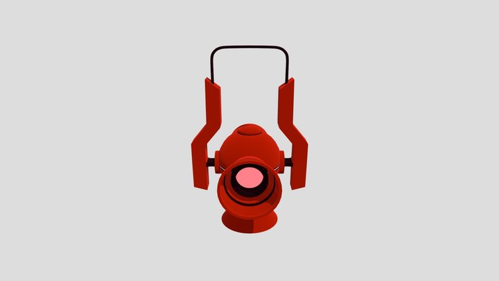Atrocitus Red Lantern Power Battery 3D Model