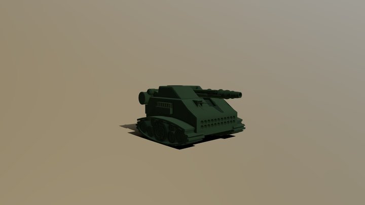 Tank 3D Model