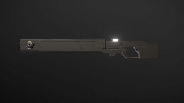 Hi Tec Rifle 3D Model
