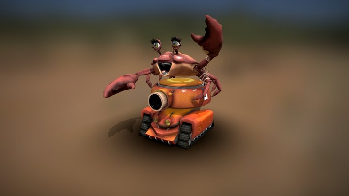 crab tank 3D Model